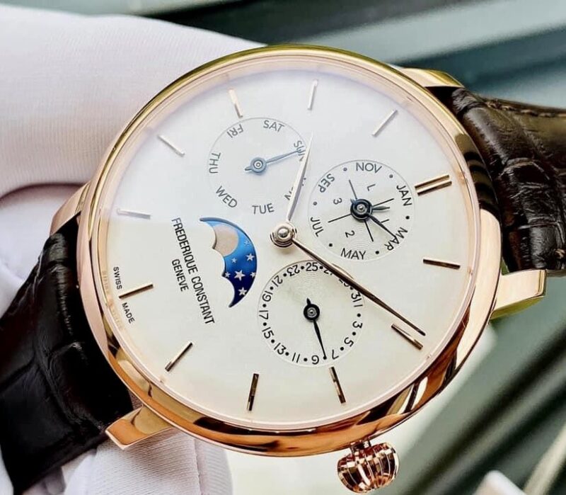 FREDERIQUE CONSTANT SLIMLINE PERPETUAL CALENDAR FC-775V4S4 (FC775V4S4)